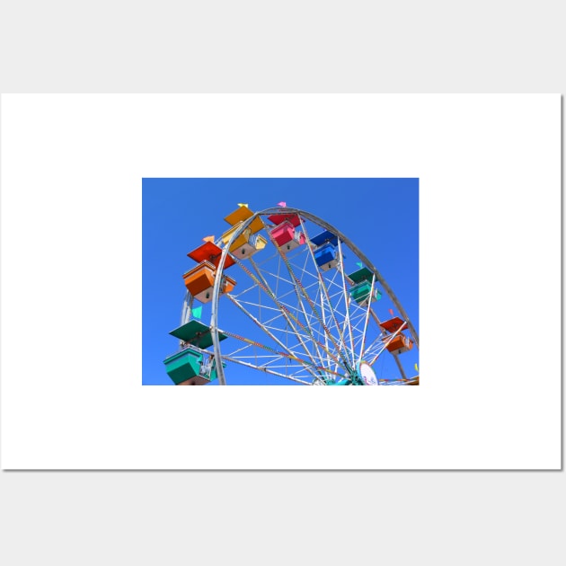 Ferris Wheel at the Minnesota State Fair Wall Art by ztrnorge